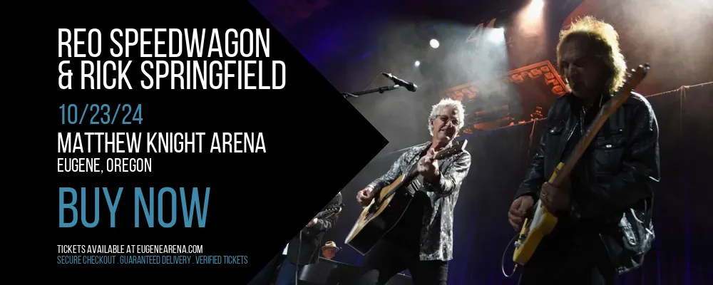 REO Speedwagon & Rick Springfield at Matthew Knight Arena